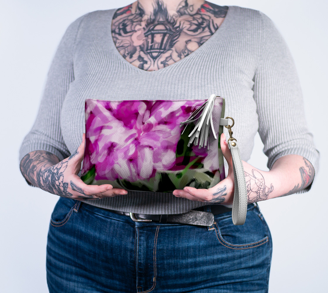 Dahlia and Sage  Vegan Leather Makeup Bag - Autumn 2024 Collection