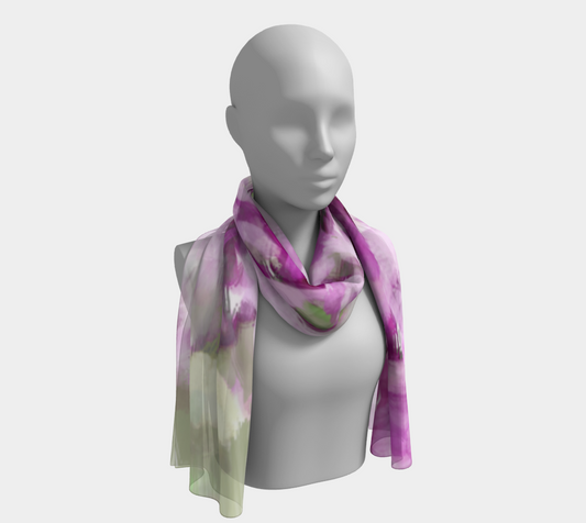 Dahlia and Sage Light Scarf - Autumn 2024 Collection