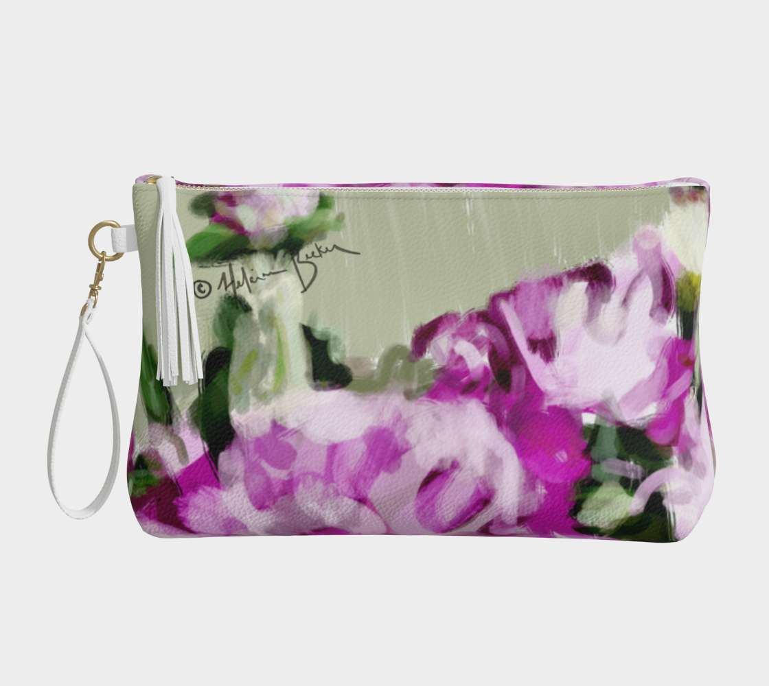 Dahlia and Sage  Vegan Leather Makeup Bag - Autumn 2024 Collection