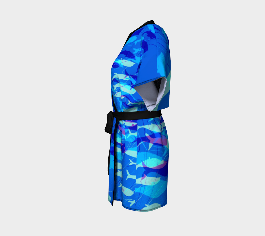 Blue Whale (Royal) Kimono