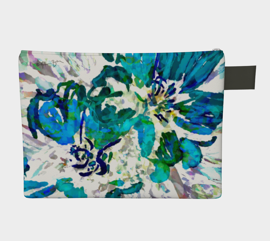 Bloomin' Zippered Pouch - - ON VACATION!!! - Back Next Year