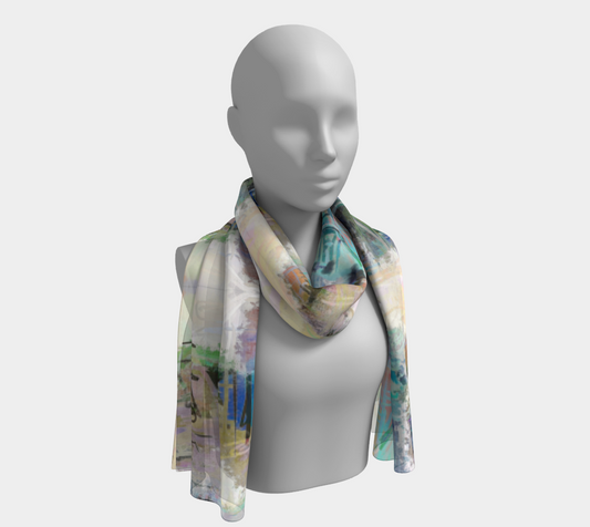 City Blocks Long Scarf - - ON VACATION!!! - Back Next Year