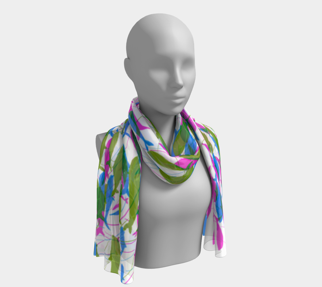 Blue Whale (Multicolour) Scarf
