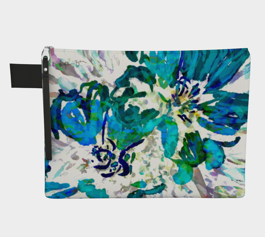 Bloomin' Zippered Pouch - - ON VACATION!!! - Back Next Year