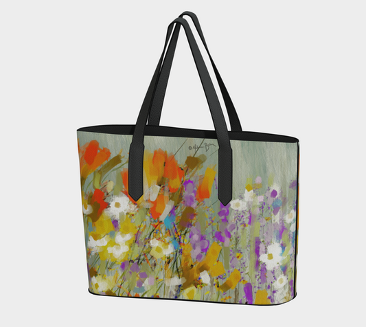 Daylilies and Dynamite Large Tote