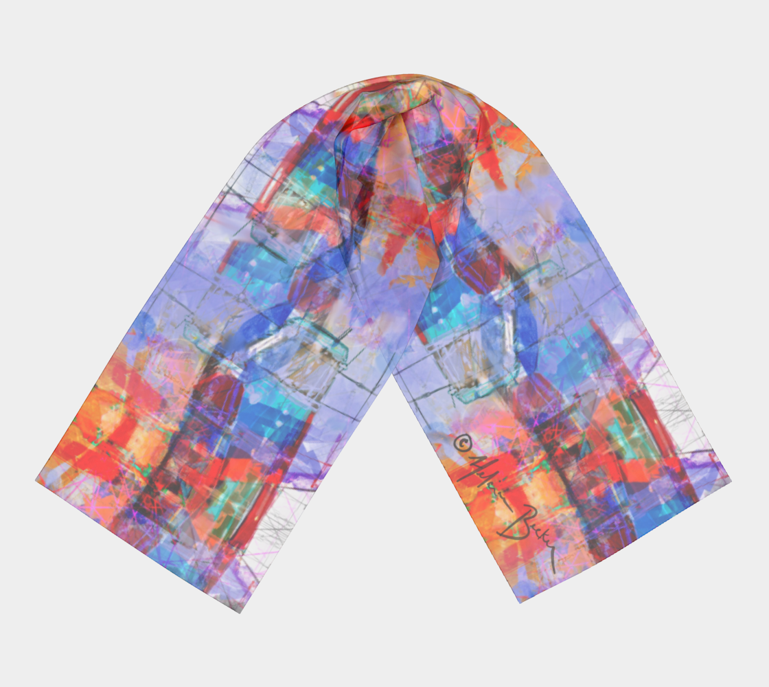 Broadview and Queen Long Scarf